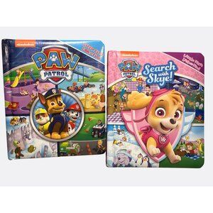 Nickelodeon Paw Patrol Board Books Set - Little First Look & Find Stories